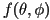 f(\theta,\phi)
